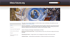 Desktop Screenshot of meta-future.org
